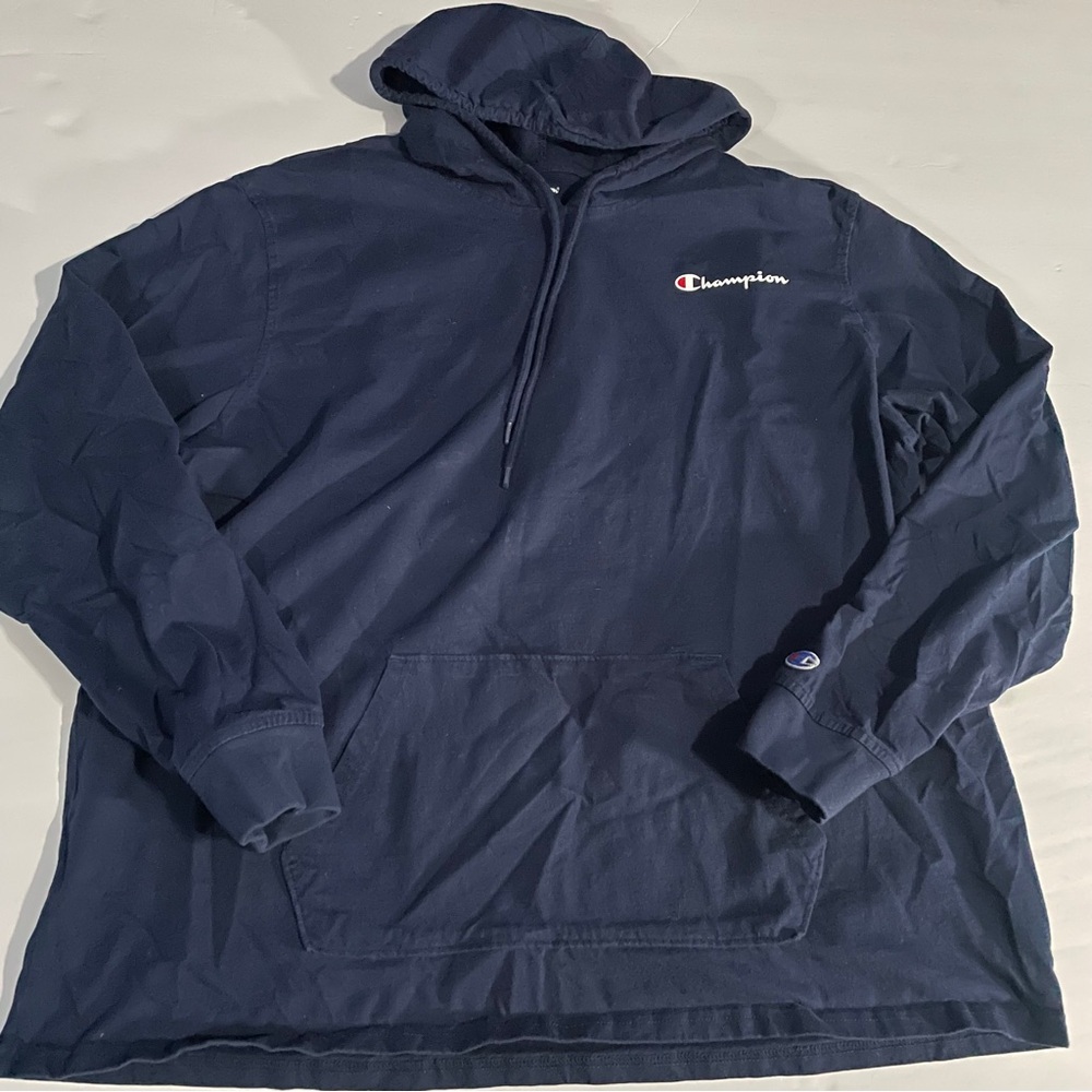 Men’s Blue Champion lightweight hoodie XXL